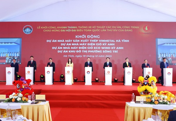 Hà Tĩnh: Khởi công 6 dự án trọng điểm, tạo động lực phát triển kinh tế – xã hội